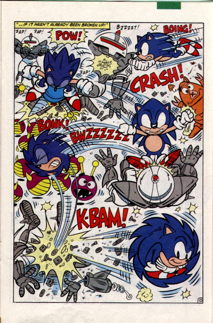 Sonic - Archie Adventure Series January 1995 Page 10
